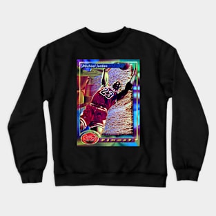 BASKETBALLART -JORDAN CARD 14 Crewneck Sweatshirt